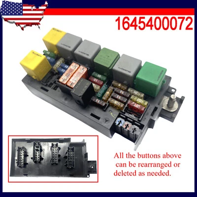 Front Relay Fuse Box 1645400072 For 2006-2008 Mercedes W251 R500 ML500 GL550 - Image 1 of 4