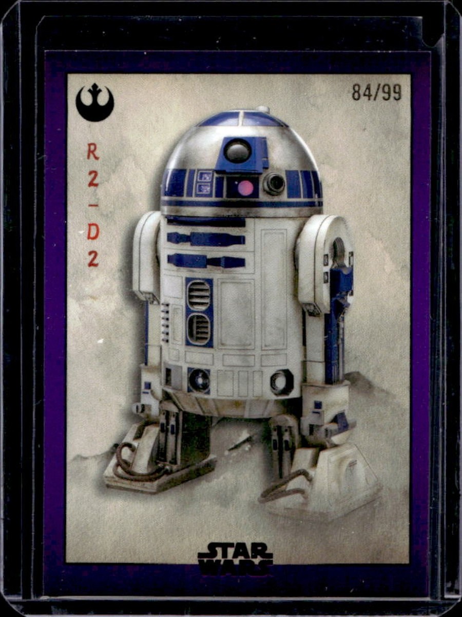 topps star wars signature R2-D2 サイン01/50 Star Wars Topps 2022 Signature Series Single Card Orange 810