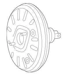 POWER BRAKE BOOSTER 2464300930 2014-2019 MERCEDES-BENZ CLA250 - Imagem 1 de 4