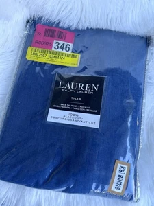 Lauren By Ralph Lauren Tyler Black Out Panel Single Indigo Blue $100 - Picture 1 of 4