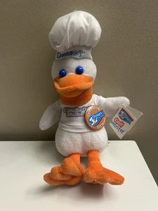 Vintage Drake’s Cakes Cool Webster Ente Plüsch Maskottchen (selten) 10 Zoll - Bild 1 von 5