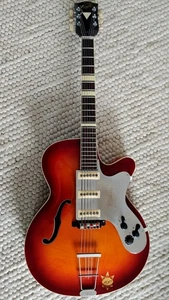 Arnold Hoyer Archtop Top Zustand mit Framus 3 Pickups Schlagbrett Rarität  - Bild 1 von 18