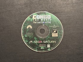 Congo The Movie The Lost City of Zinj (Sega Saturn, 1996) Authentic Disc Only