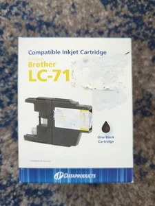 Dataproducts Ink Cartridges for Brother LC-71 Black Ink - Picture 1 of 4