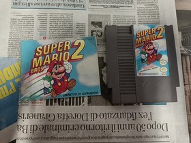 Super Mario Bros 2 Nintendo Nes Pal A Ita 🇮🇹 + Manuel D'Instruction