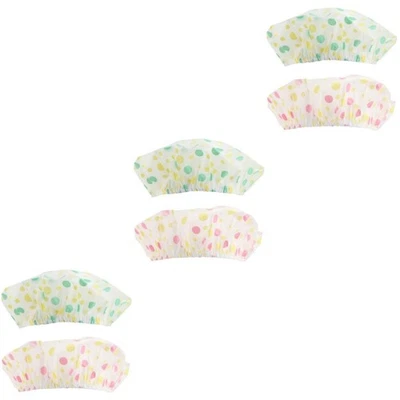  3 Pack Wiederverwendbare Duschhaube Wasserdichte Cap Badduschenhaube - Bild 1 von 4