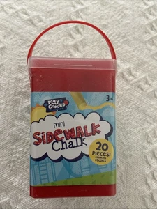 20 Piece MINI Sidewalk Chalk *BRAND NEW* Red Green Yellow Blue WHITE - Picture 1 of 6