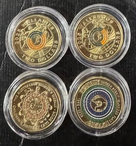 2025 $2 Coin UNC Aust Wallabies Wallaroos + Women’s Weekly + Torres Strait Flag - Picture 1 of 6