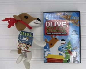 Vintage Weihnachten 1998 Olive das andere Rentier Vintage Plüschtier Ornament 7 Zoll - Bild 1 von 11