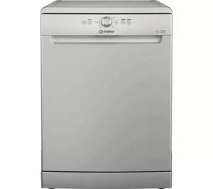 New Graded Silver Indesit D2FHK26SUK Full Size Dishwasher RRP£349 F38 - Picture 1 of 13