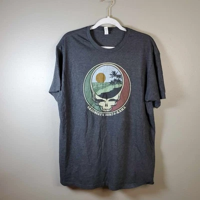 Grateful Dead x Chauncey’s Surf O Rama T Shirt Heathered Grey American Apparel L - Image 1 of 4
