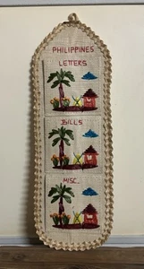 Handarbeit Philippinen Post Sortierung Handgenäht Vintage - Bild 1 von 6