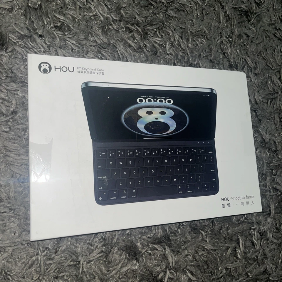 Hou Mate-8 Mate Keyboard Case iPad Air White Wireless Keyboard - Image 1 of 4