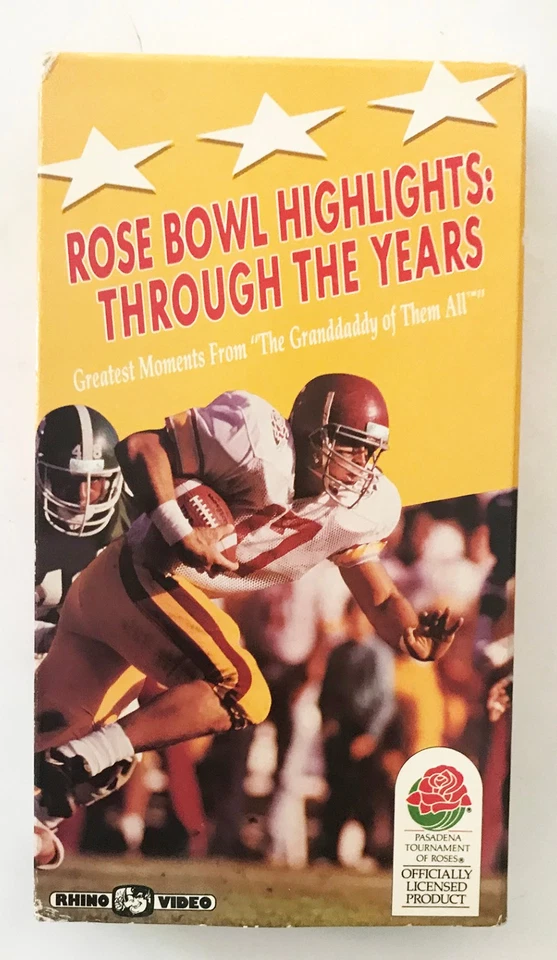 1988--"ROSE BOWL DESTACA A TRAVÉS DE LOS AÑOS"--VIDEO (60 MIN)--XLNT+ Foto 1 de 1
