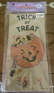 American Greetings Halloween Candy Pumpkin Trick Or Treat Loot Bags 8 Count - Picture 1 of 6