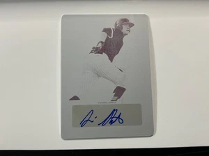 2017 Leaf Valiant Rookie Gavin Sheets 1/1 Auto Printing Plate RC - Picture 1 of 2