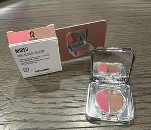 Paco Rabanne Mini Blushy Palette Nudes Blush for Cheeks 2-Shade 0.7g/0.02 oz - Picture 1 of 2