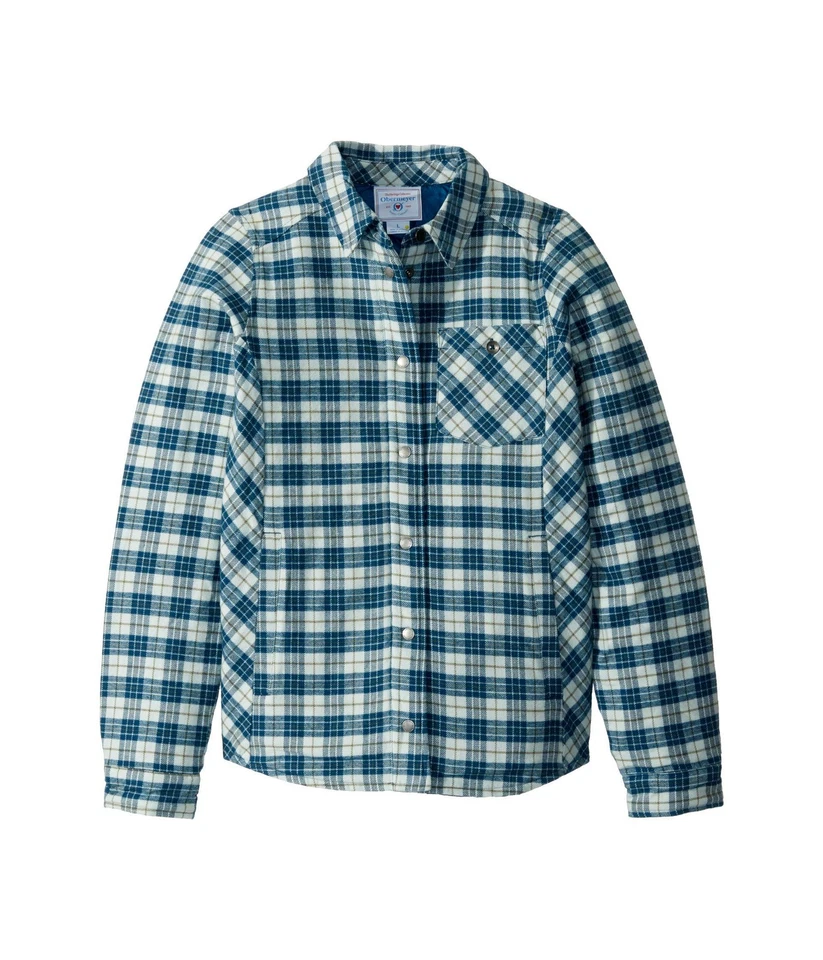 Franela Obermeyer Girls Tg's Avery, ICY Mey Plaid, azul medio Foto 1 de 1