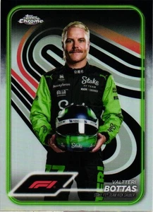 2024 Topps Chrome Formula 1 #13 Valtteri Bottas Refractors - Bild 1 von 2