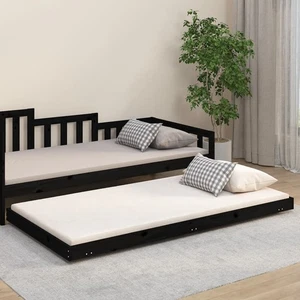 Solid Wood Pine Bed Frame Wooden Bed Base Multi Colours Multi Sizes vidaXL - Picture 1 of 69