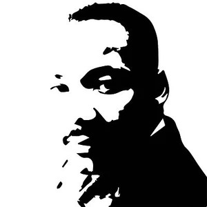 Martin Luther King, Jr vinyl decal sticker for car/truck laptop window custom - Bild 1 von 1