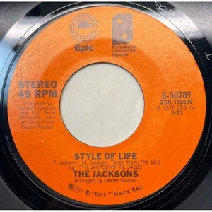 The Jacksons Style of Life / Enjoy Yourself 45 Pop 1976 Epic 8-50289 VG+ - Bild 1 von 6