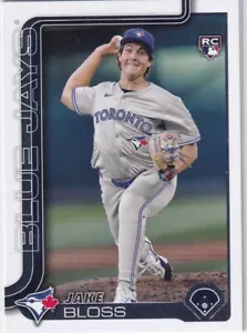 2025 Topps MLB Baseball Series 1 No. 63 Jake Bloss Rookie Blue Jays - Bild 1 von 2