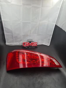 AUDI Q5 LEFT TAILLIGHT IN TAILGATE, 8R, LED TYPE, 03/09-09/12 09 10 11 12 - Picture 1 of 7