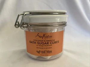 Shea Feuchtigkeit Kokosnuss Hibiskus Bad Zucker Würfel 7,5 Unzen Neu - Bild 1 von 7