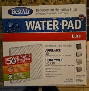 New BestAir A10W Water Pad Elite Humidifier Filters-Aprilaire Honeywell Others - Picture 1 of 1