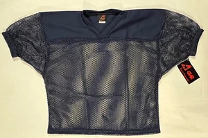 All-Star Porthole Mesh Football Jersey-Navy- Limited Adult and Youth Sizes - Picture 1 of 5