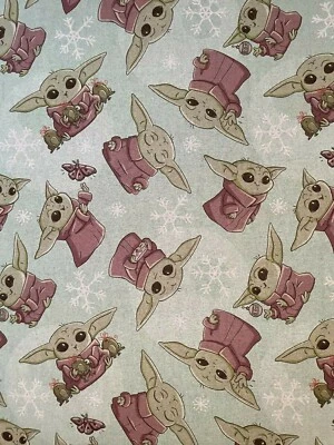 PLUS MARK LLC Mandalorian The Child Grogu Baby Yoda Gift Wrapping Paper 2 Yrd FOLDED Decoupage