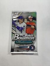 2022 Bowman Platinum Baseball Retail Box Factory Sealed Pack 4 Cards Per - RC?