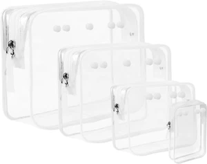 4 Packs Clear Bogg Beach Tote Bag Accessories Suitable Bogg Bag Insert Bag New - Picture 1 of 12