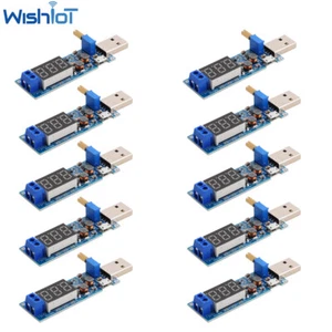 10PZ DC-DC 5V a 3.5V/12V USB Step Up/Giù Modulo di Alimentazione Uscita DC 1.2V-24V - Foto 1 di 7