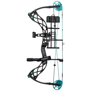 DIAMOND ARCHERY Carbon Knockout Carbon Fiber 60lb LH Compound Bow (B13387) - Picture 1 of 5