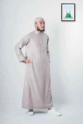 Custom tailored classic saudi thobe | islamic jubba for men - Image 1 of 4