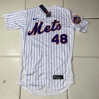 Camiseta Nike Home Auténtica Jacob deGrom de los New York Mets *AGOTADA* PRECIO DE VENTA SUGERIDO POR EL FABRICANTE 360 $ Talla 40 Foto 1 de 4