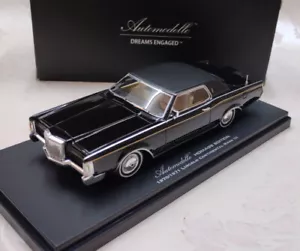 Automodello 1/43 model Lincoln Continental Mark III 1970 black - Picture 1 of 5