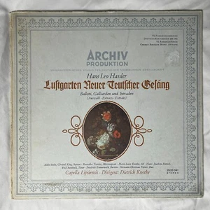 HASSLER Lustgarten Neuer Teutscher Gesang 1970 Import Vinyl LP Archiv - VG+ - Picture 1 of 4