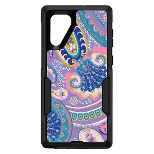 OtterBox Commuter für Galaxy Note (Modell auswählen) lila pink blau Paisley - Bild 1 von 15