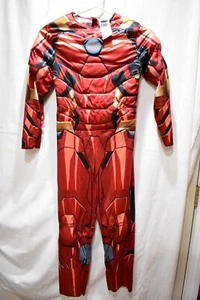 MARVEL AVENGERS IRON MAN SIZE M 8-10  HALLOWEEN COSTUME - Picture 1 of 5