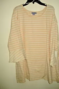 Manga Campana Laura Scott de punto beige talla 3X para damas - Imagen 1 de 3