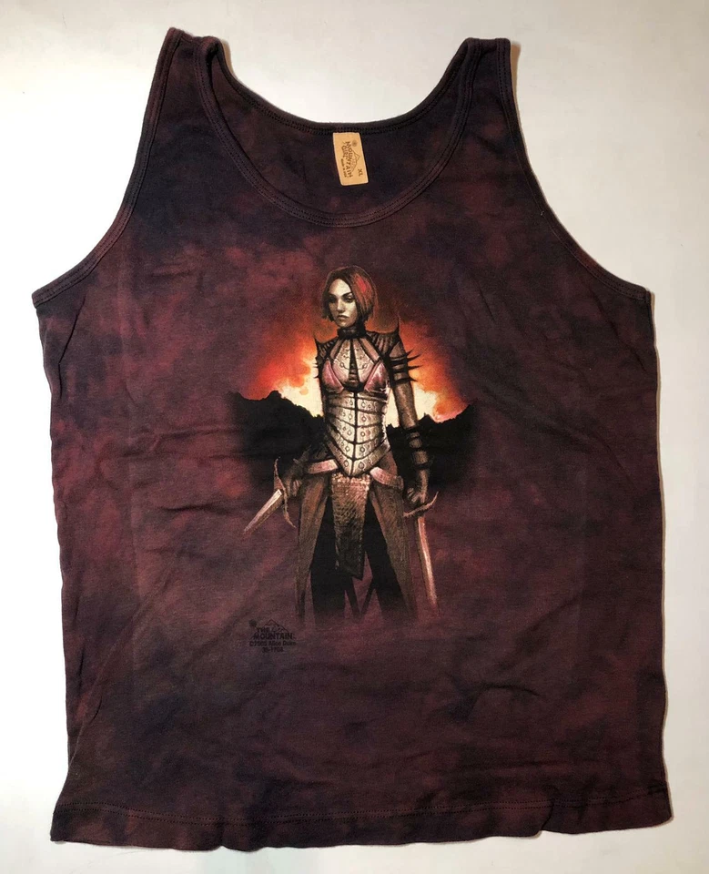 Camiseta sin mangas The Mountain Girl Youth Xena Warrior Princesa roja algodón niños S-L Foto 1 de 4