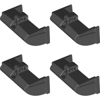 Lego Technic Bricks 4x Black Shovels Grabbers Scoop Excavator 6109280 18943 NEW - Image 1 of 4