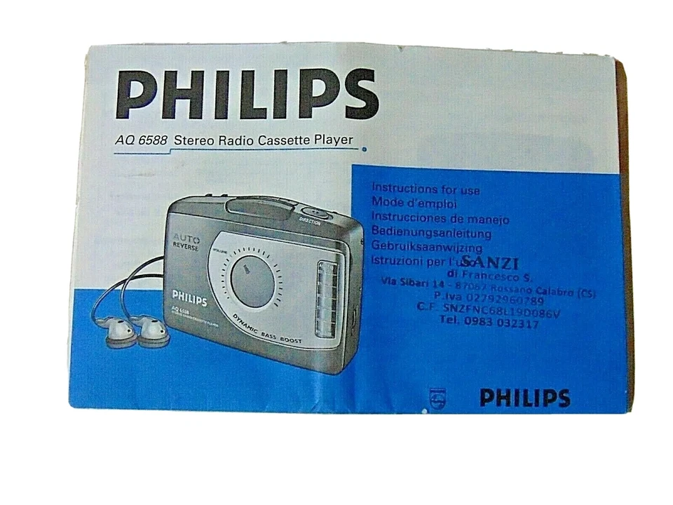 Philips AQ6588/00 Instruzioni per l'Uso - Ricambio Originale - Immagine 1 di 1