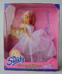 RARE VINTAGE 90'S SINDY WHITE SWAN BALLET DANCER DOLL HASBRO NEW SEALED ! - Picture 1 of 7