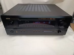 Amplificateur récepteur Denon AVR-1803 DTS comme neuf vidéo - Photo 1/13