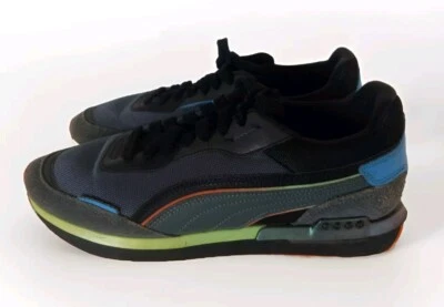 Puma City Rider Lace Up Men's SZ US 11 Grey Sneakers Shoes 385662-01 - Image 1 of 4