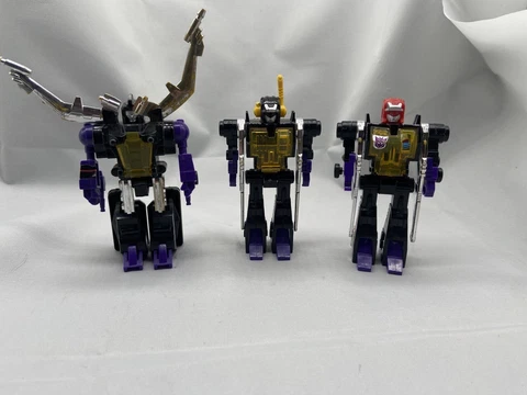 Transformers G1 Insecticons Shrapnel & Kickback Figure Lot Cover